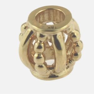 Authentic Trollbeads 18K Gold 21227 Royal, Gold